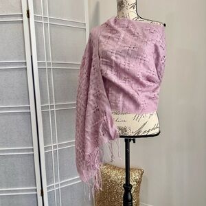 Elegant Lavender Scarf